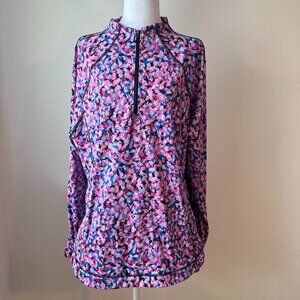 Talbots Multi-Color 1/4 Zip Pullover (XL) - Active & Casual!
